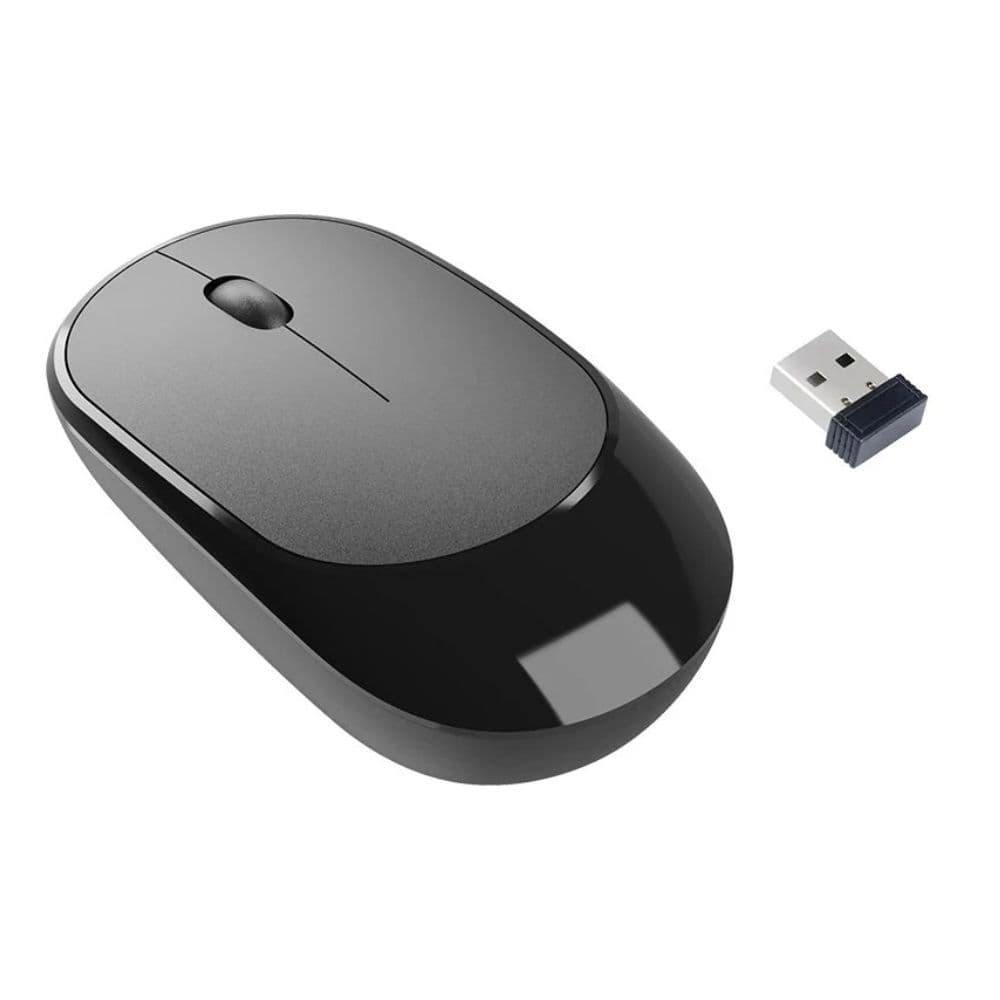 MOUSE SEM FIO 1000DPI MS002 BRIGHT PRETO