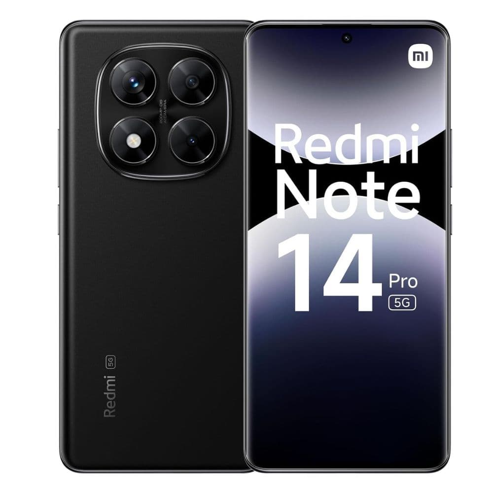 CELULAR XIAOMI REDMI NOTE 14 PRO 5G 256GB 8GB 2CHIP GLOBAL PRETO