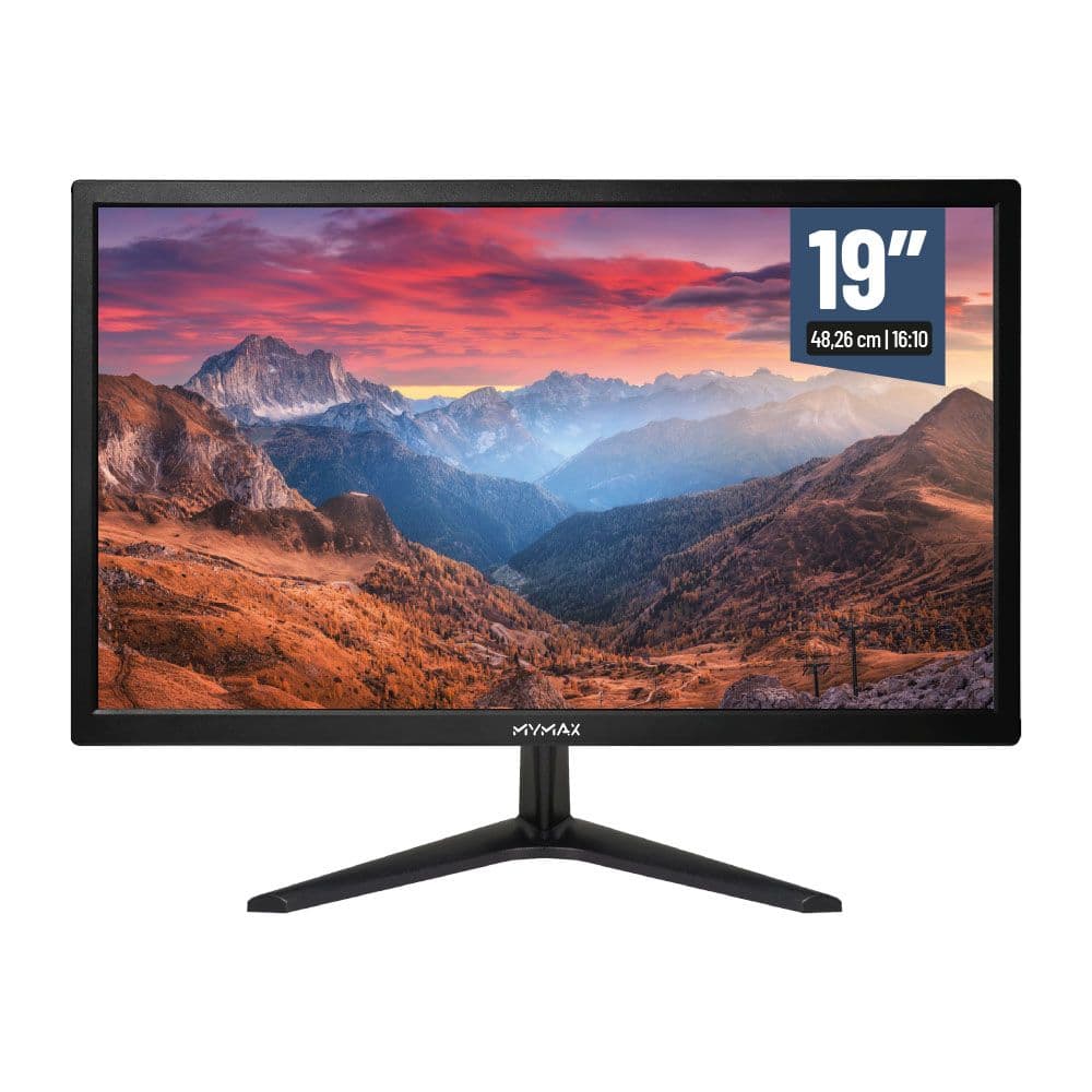 MONITOR MYMAX 19 LED HD WIDE 60HZ VGA/HDMI