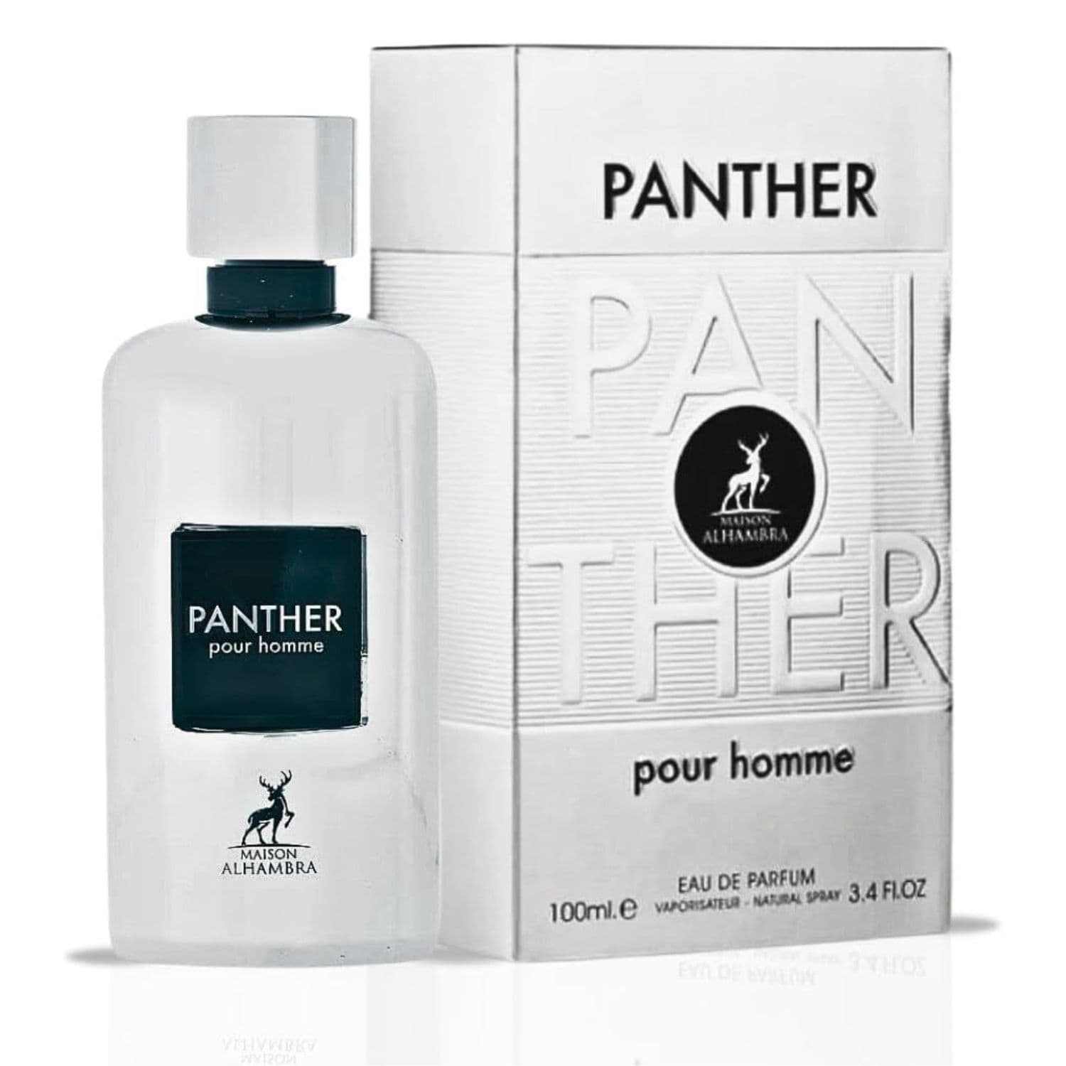 PERFUME MAISON ALHAMBRA PANTHER POUR HOMME MASCULINO EDP 100ML ARABE