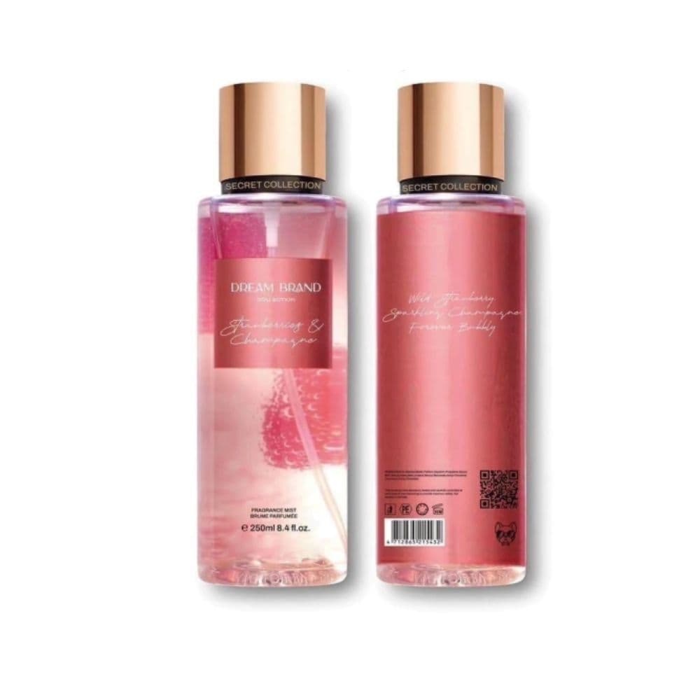 BODY SPLASH DREAM BRAND STRAWBERRIES & CHAMPAGNE 250ML