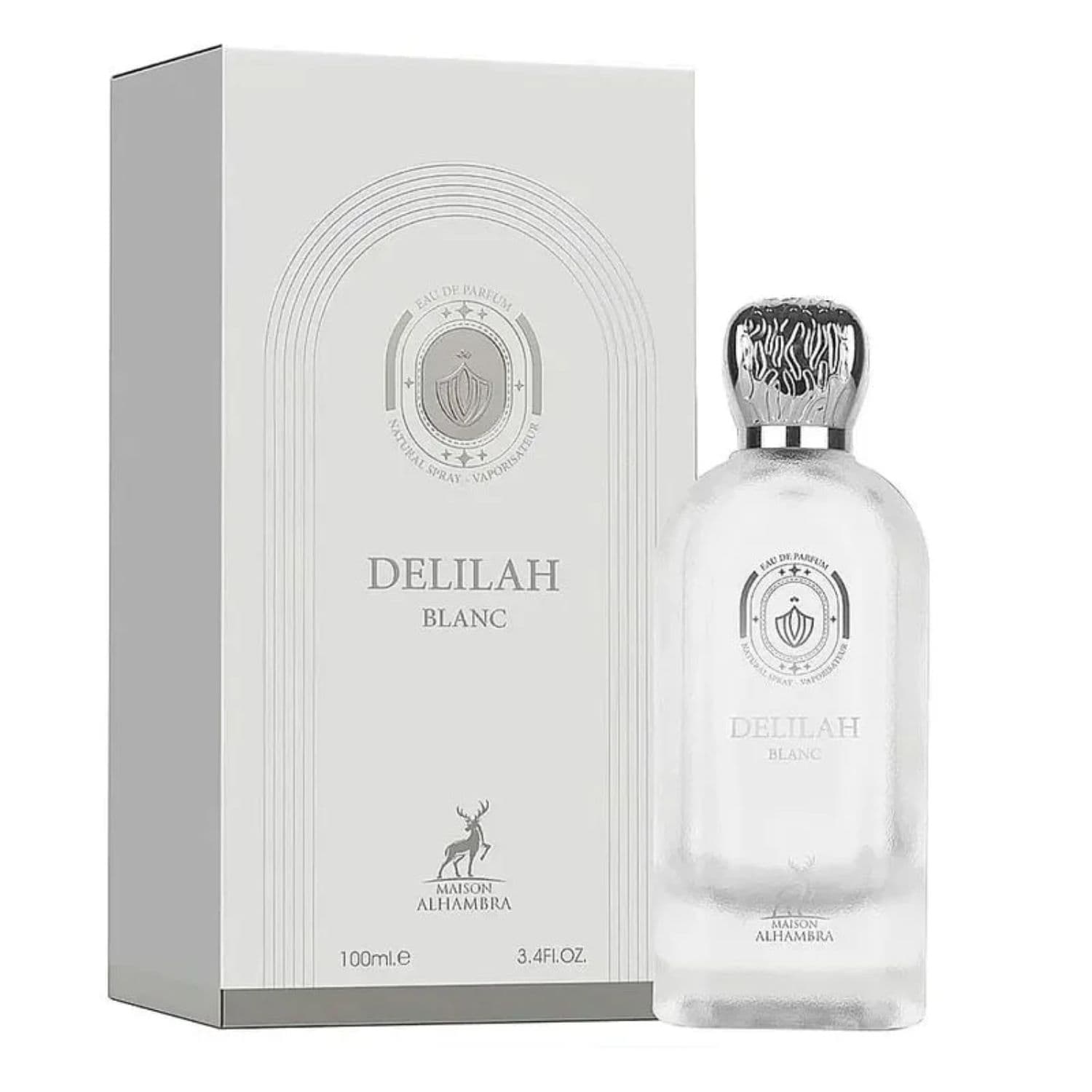 PERFUME MAISON ALHAMBRA DELILAH BLANC FEMININO EDP 100ML ARABE