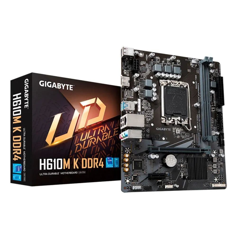 PLACA MÃE 1700 GIGABYTE H610M K/HDMI/USB 3.2 DDR4 12G 13G 14G