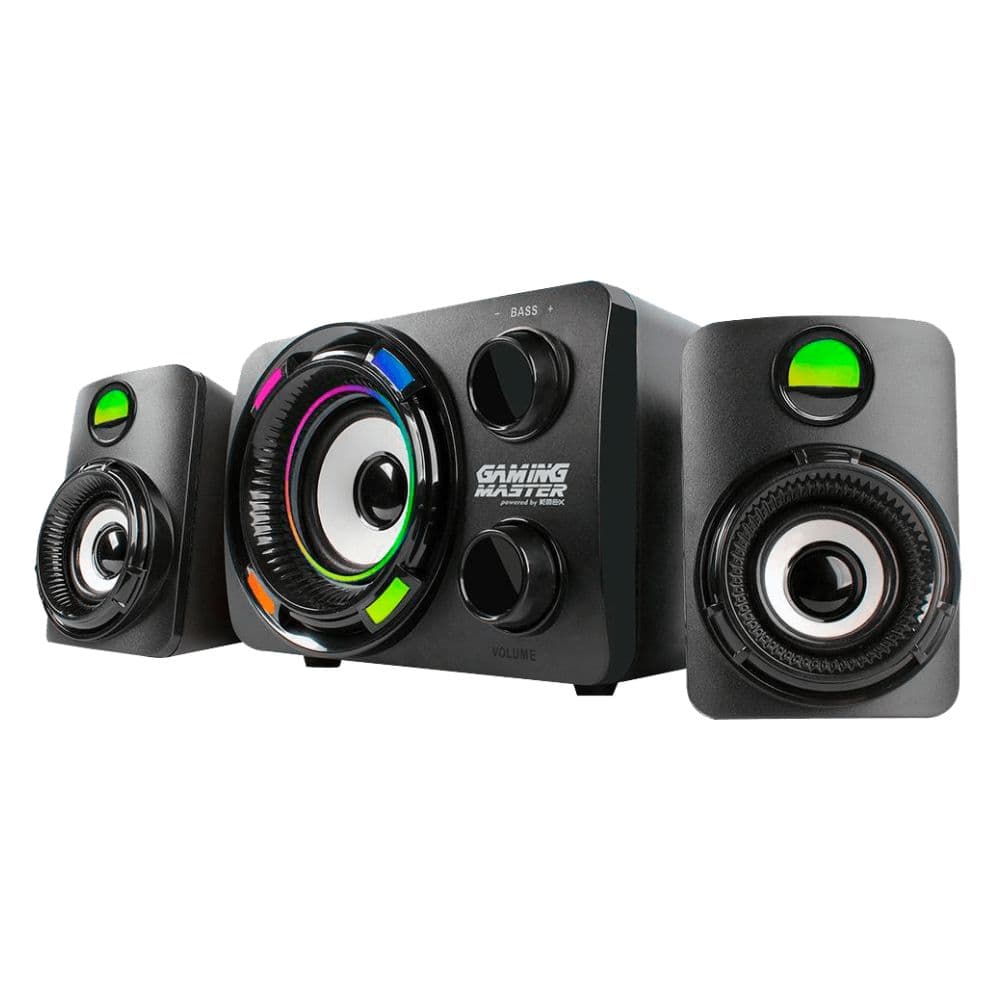 CAIXA DE SOM SUBWOOFER SS9800 LED K-MEX
