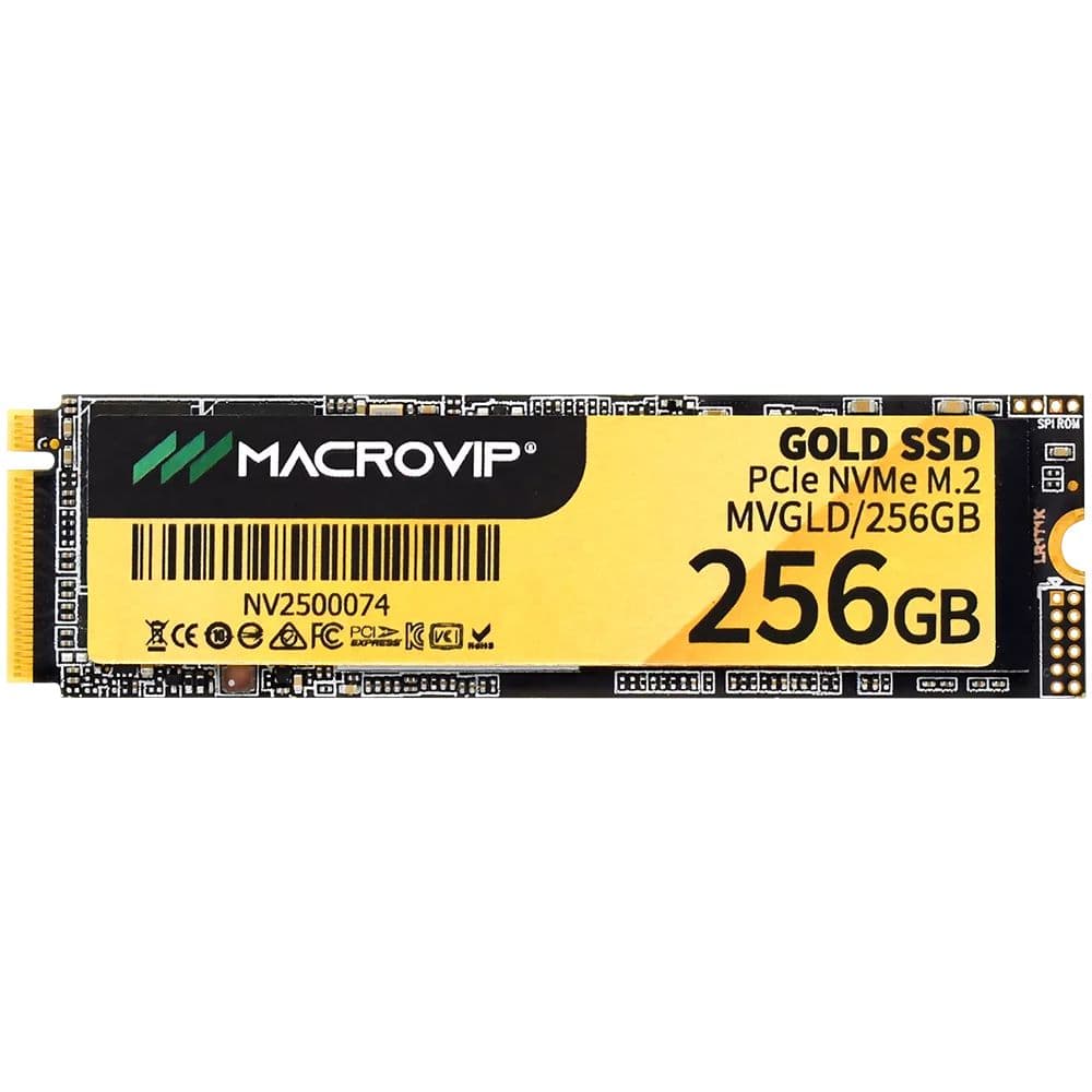 HD SATA SSD M.2 256GB NVME MACROVIP GOLD