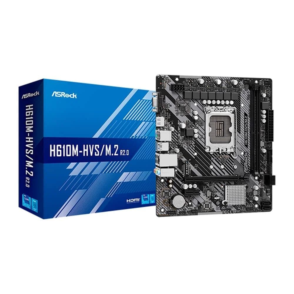 PLACA MÃE 1700 ASROCK H610M HDV /HDMI/VGA/DDR4 12ªG G13 G14