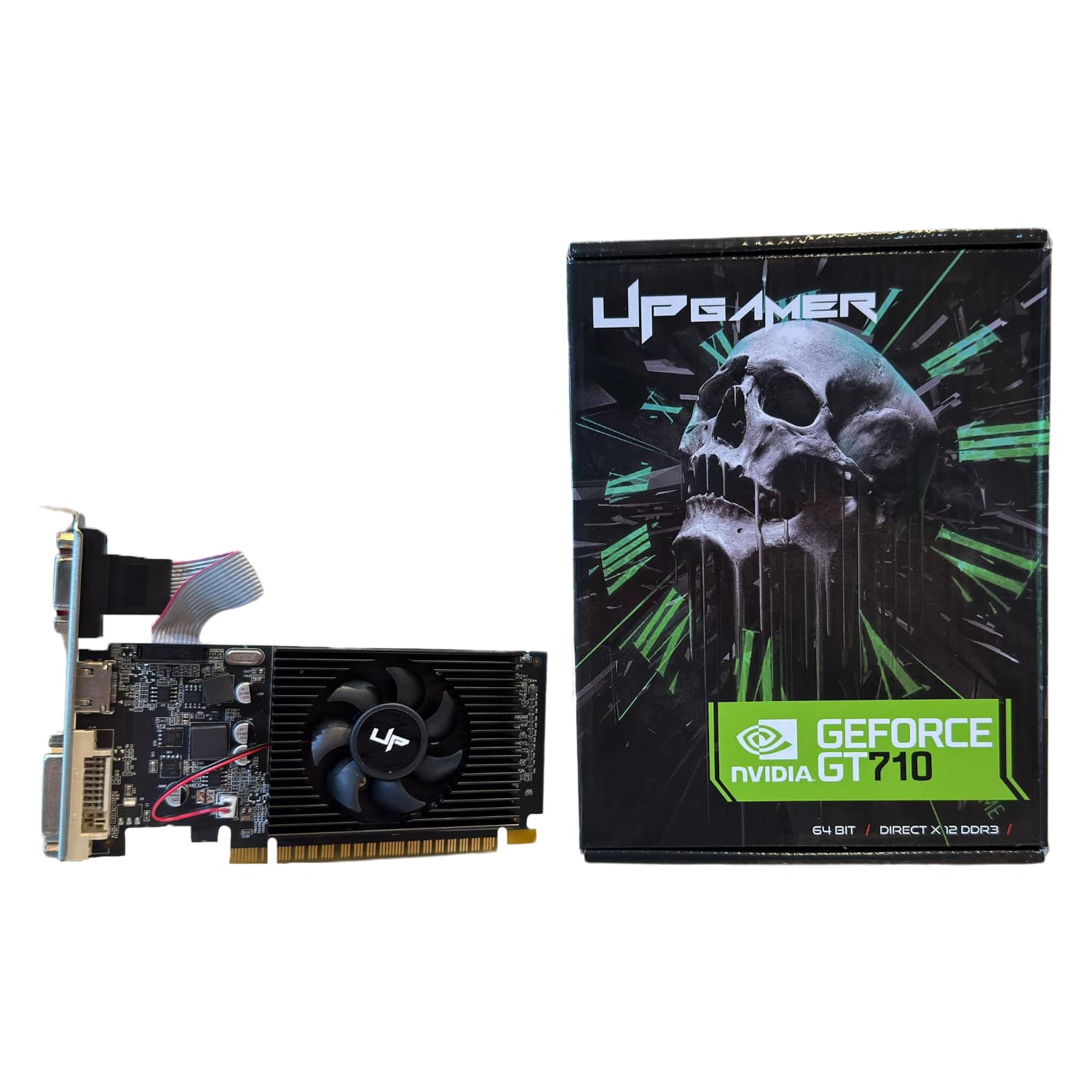 PLACA DE VÍDEO 2GB GF GT710 UP GAMER 954MHHZ 64BIT DDR3 DVI/HDMI/VGA