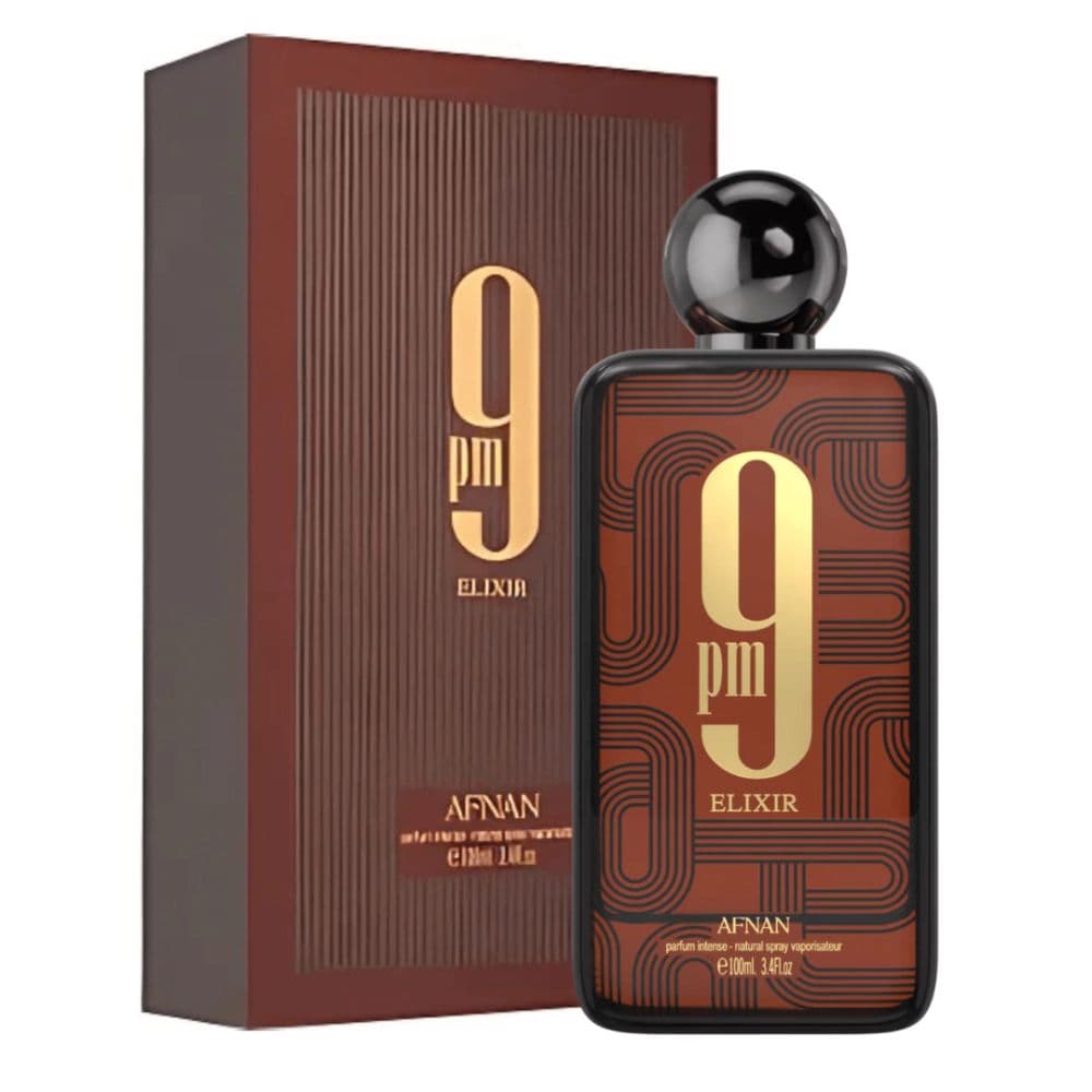 PERFUME AFNAN 9PM ELIXIR MASCULINO EDP 100ML ARABE