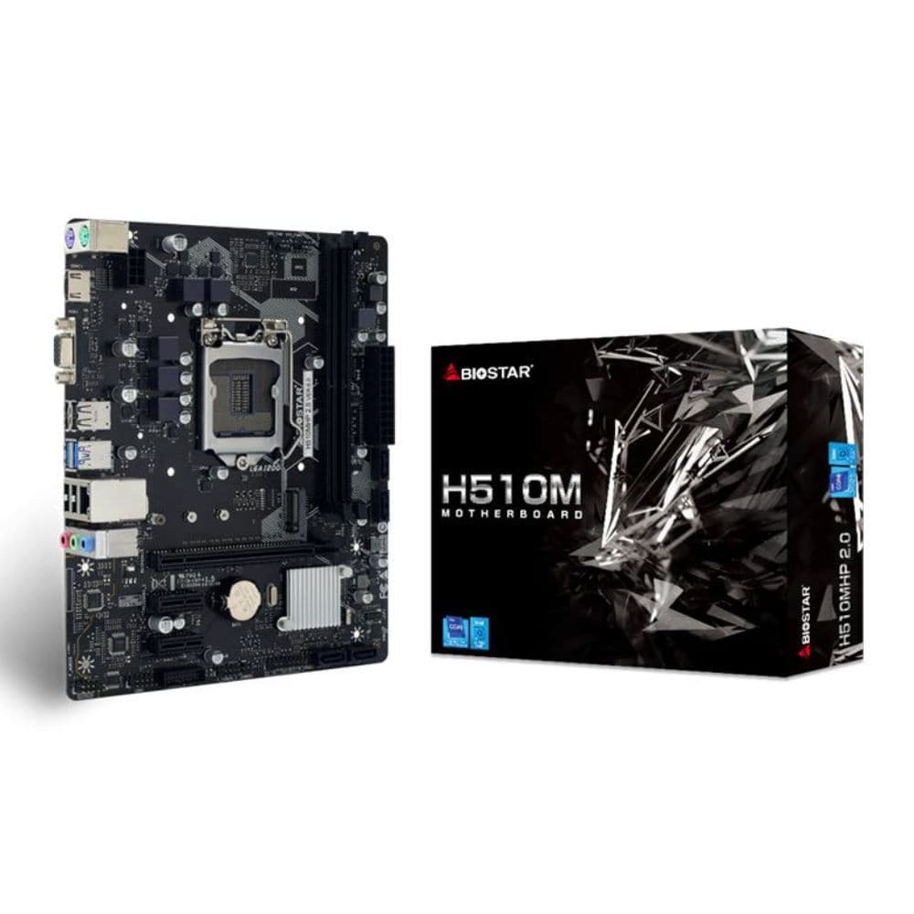 PLACA MÃE 1200 BIOSTAR H510MHP/M.2/HDMI/VGA/DDR4 G10 G11