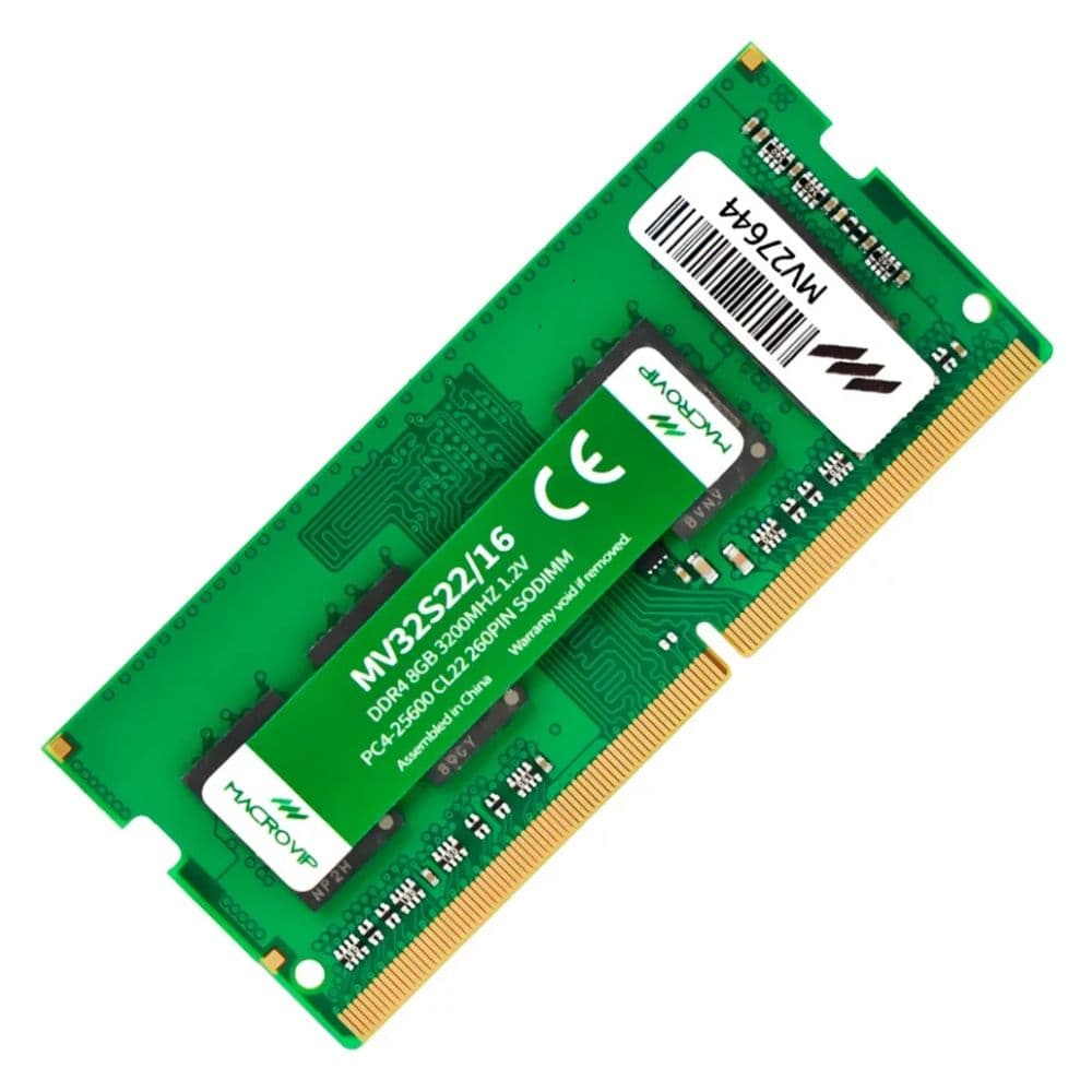 MEMORIA NOTEBOOK DDR4 16GB PC3200 MACROVIP