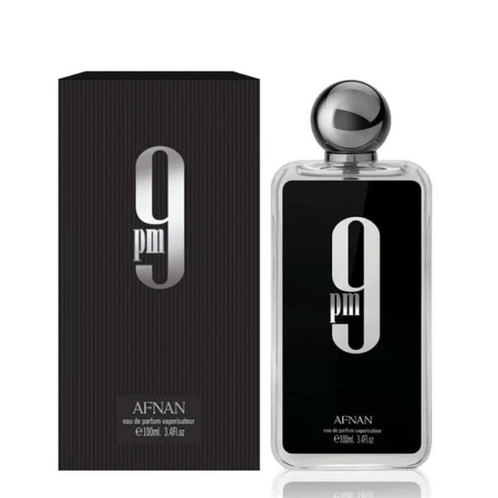 PERFUME AFNAN 9PM BLACK MASCULINO EDP 100ML ARABE