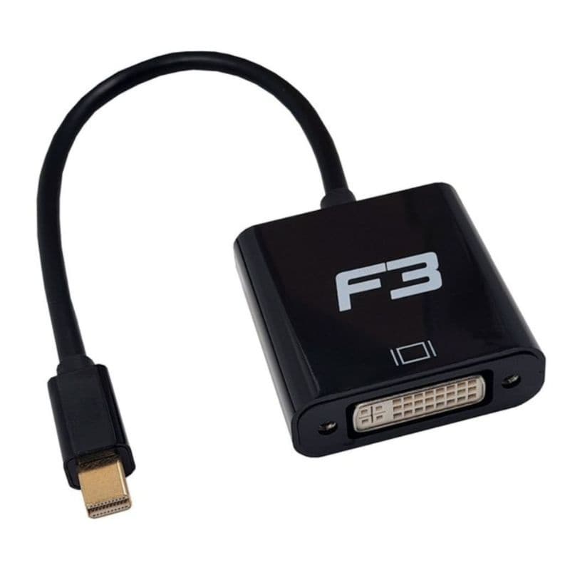 ADAPTADOR CONVERSOR MINI DISPLAYPORT X DVI IMP JC-CB-MDVI 1038 F3
