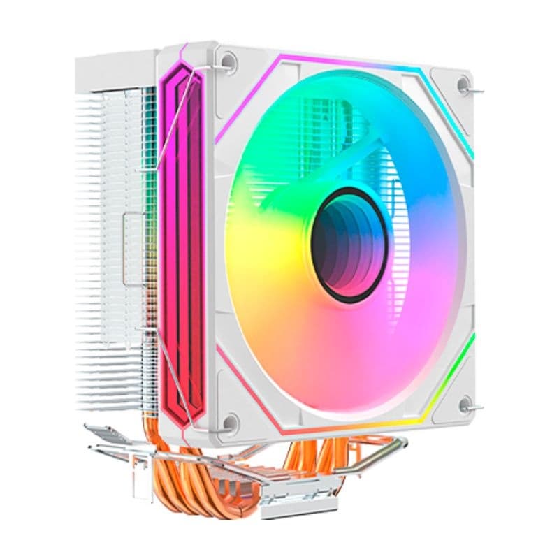 COOLER AIR COOLER UNIVERSAL INTEL AMD AC05 120MM BRANCO K-MEX