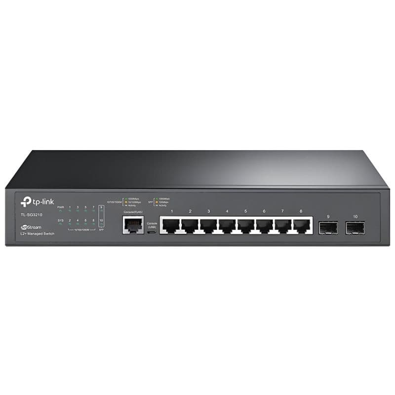 HUB 8 PORTAS 10/100/1000 TP LINK TL-SG3210 2SFP GIGABIT