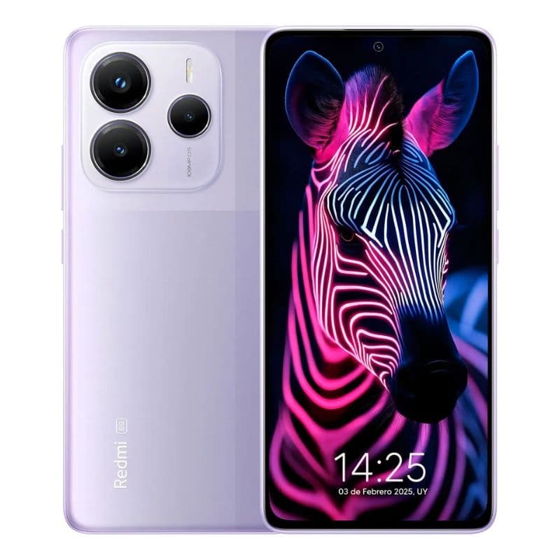CELULAR XIAOMI REDMI NOTE 14 5G 256GB 8GB 2CHIP GLOBAL LILAS