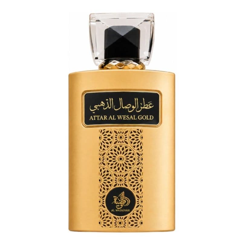 PERFUME AL WATANIAH ATTAR AL WESAL GOLD MASCULINO EDP 100ML ARABE