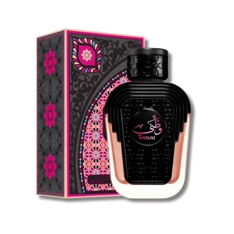PERFUME AL WATANIAH WATANI PINK FEMININO EDP 100ML ARABE