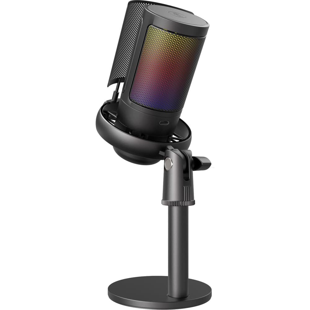 MICROFONE GAMER MIC10 FORTREK PRETO