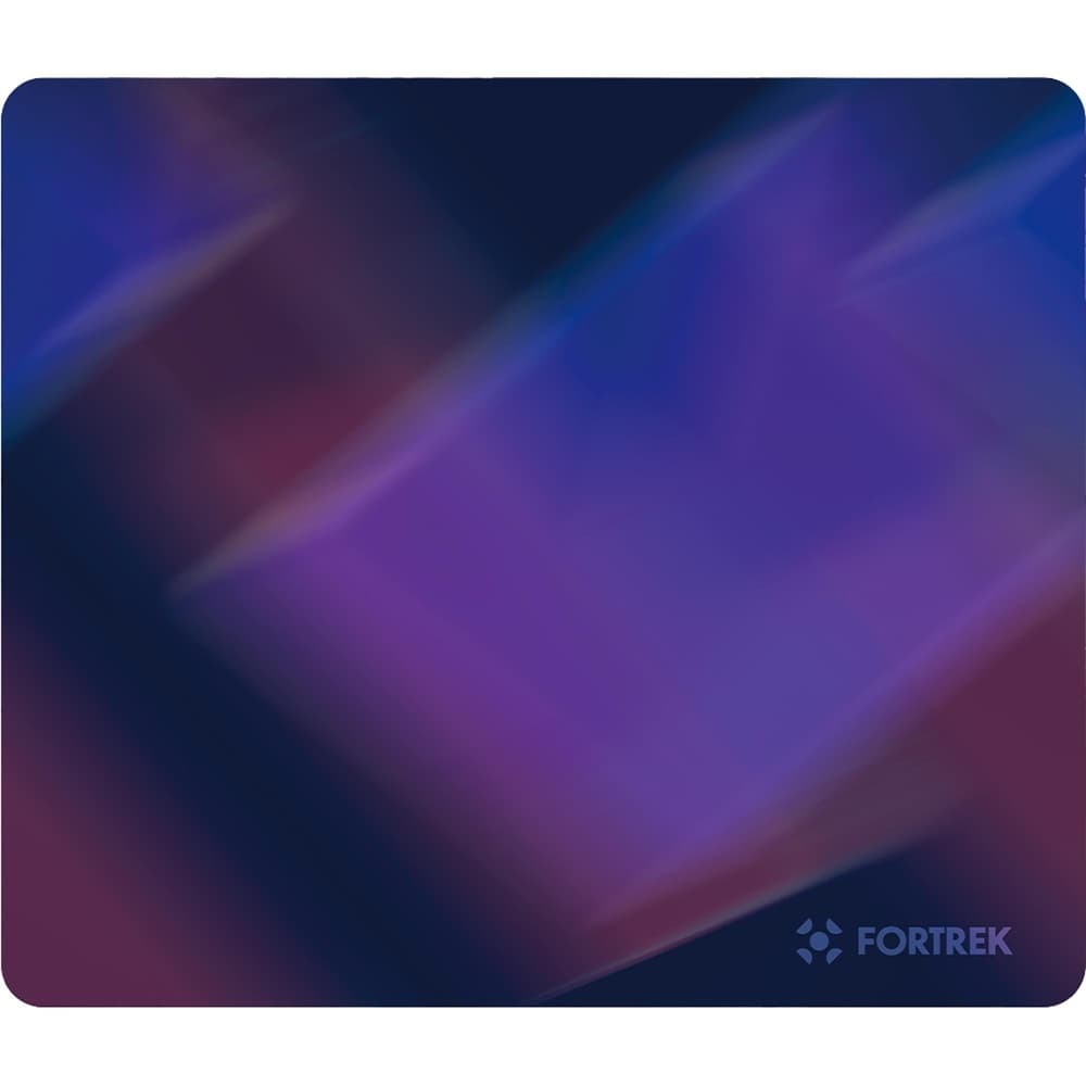 MOUSE PAD COM INFUSÃO DE VIDRO QUICKGLASS PRO FORTREK PRETO