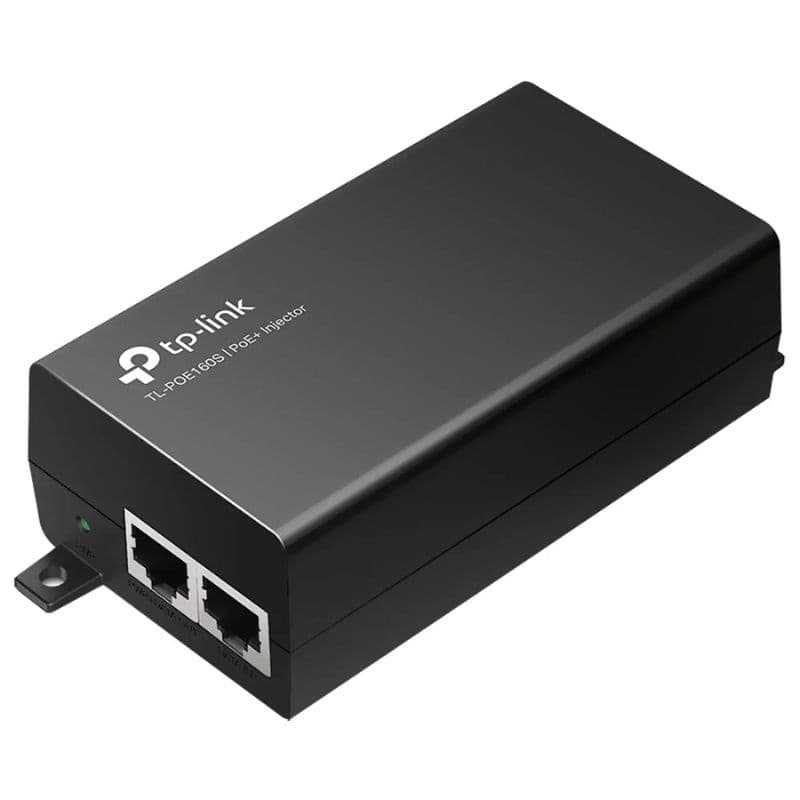 FONTE INJETOR POE TP LINK POE160S 30W 802.3AT POE+GIGABIT BIVOLT PRETO