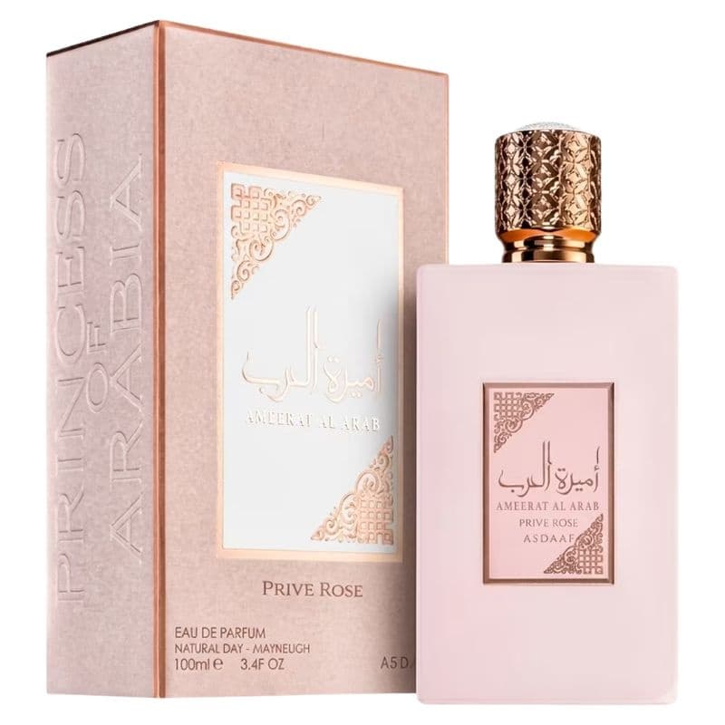 PERFUME LATTAFA AMEERATI AL ARAB PRIVE ROSE FEMININO EDP 100ML ARABE