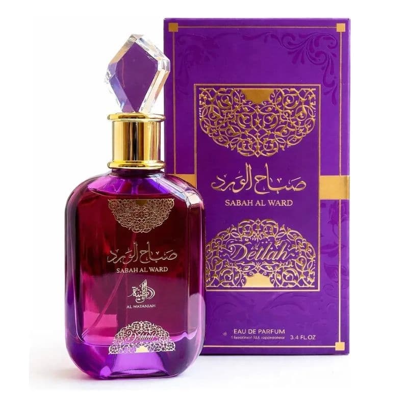 PERFUME AL WATANIAH SABAH AL WARD DELILAH FEMININO EDP 100ML ARABE
